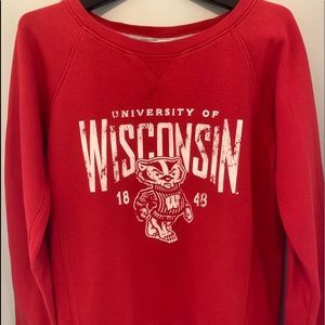 Wisconsin badgers sweatshirt